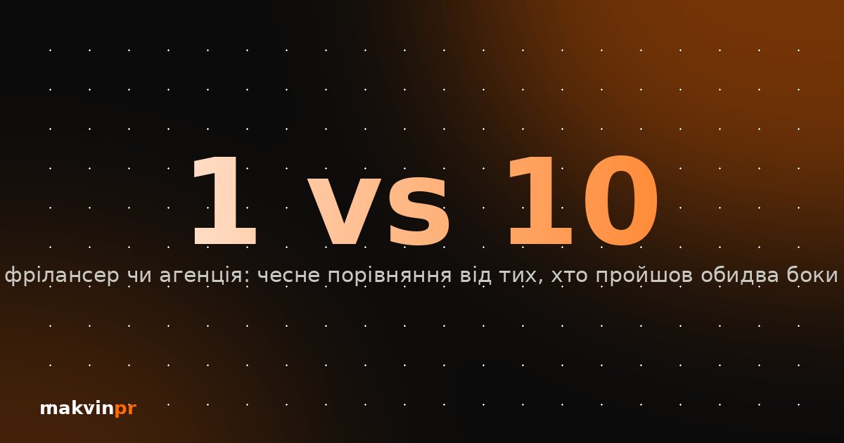 Таргетолог-фрілансер чи агенція: що обрати