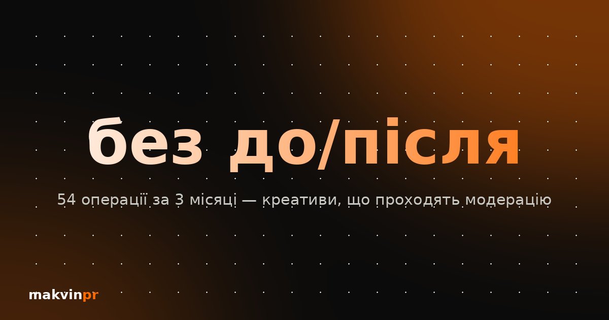 Як рекламувати пластичну хірургію без фото до/після